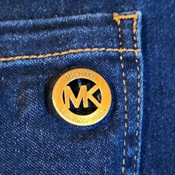 Michael Kors Womens Size 4 Denim Blue Jeans - Picture 2 of 5